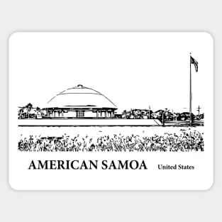 American Samoa Sticker
